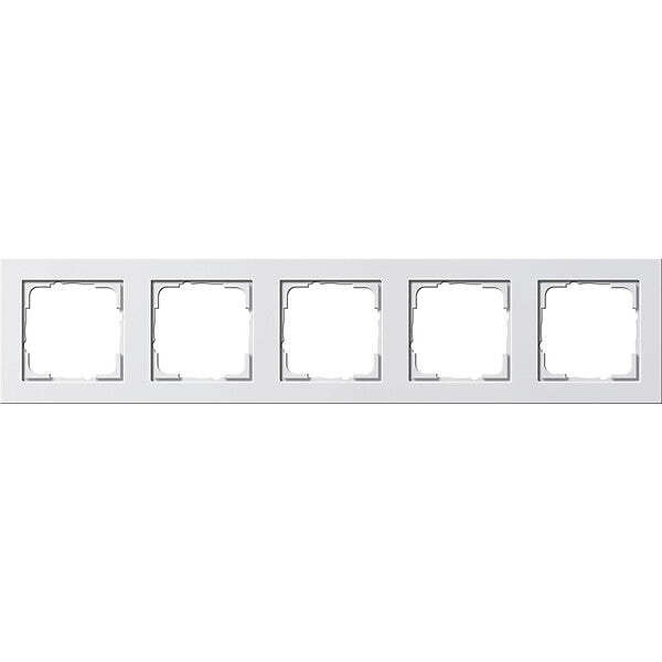 Gira Abdeckrahmen 5f.rws-gl E2 021529